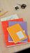 Notem UMA Flat Lay Notebook - Small (A6) - Ochre Check