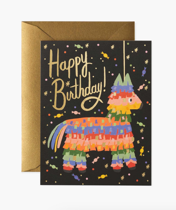 Grußkarte - Pinata Birthday