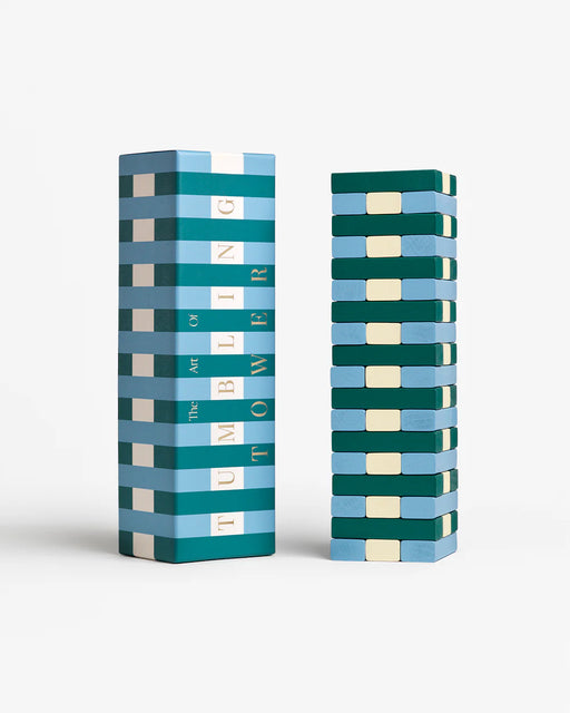 Printworks Play Tumbling Towers - Green / Blue