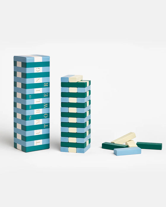 Printworks Play Tumbling Towers - Green / Blue