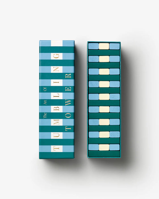 Printworks Play Tumbling Towers - Green / Blue