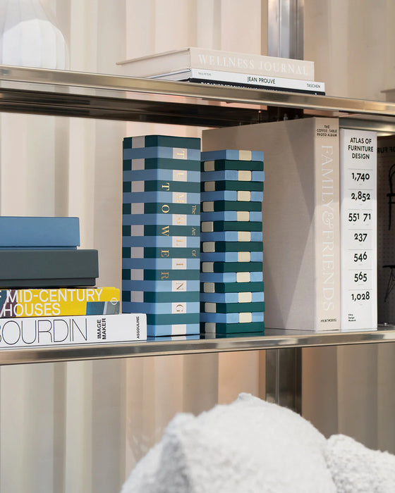 Printworks Play Tumbling Towers - Green / Blue