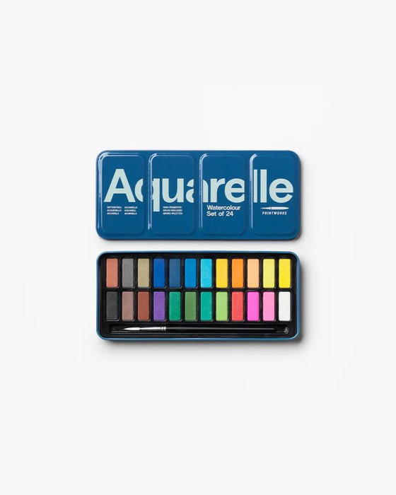 Printworks Watercolor - Aquarelle 24er Set