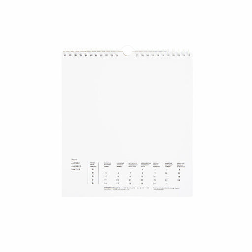 Rico Design Bastelkalender 2026 - Weiß