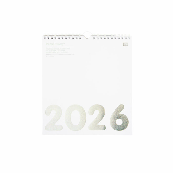 Rico Design Bastelkalender 2026 - Weiß