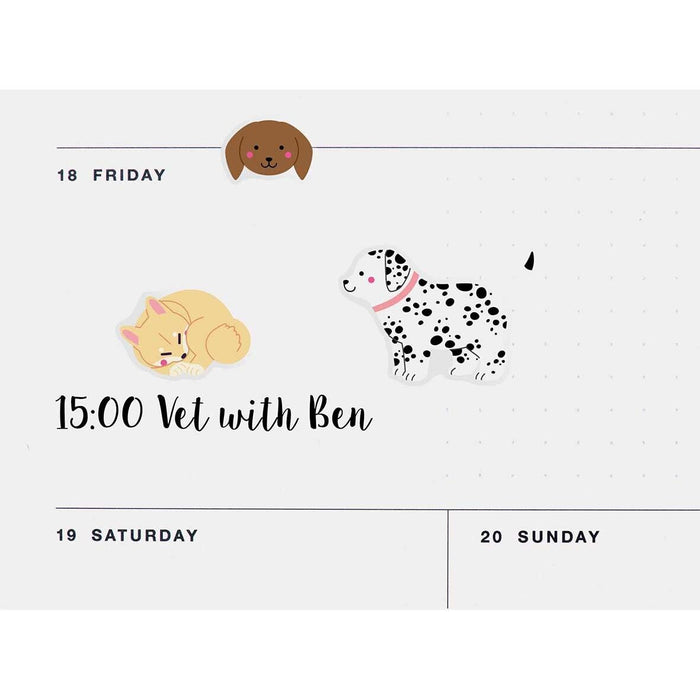 Rico Design Gelsticker - Hunde