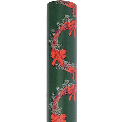 Rico Design Geschenkpapier - Schleifen/Kränze