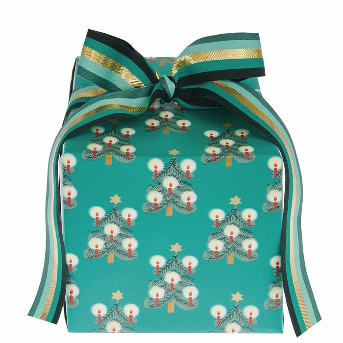 Rico Design Geschenkpapier - Tannenbäume - Grün