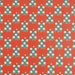 Rico Design Geschenkpapier - Tannenbäume - Rot