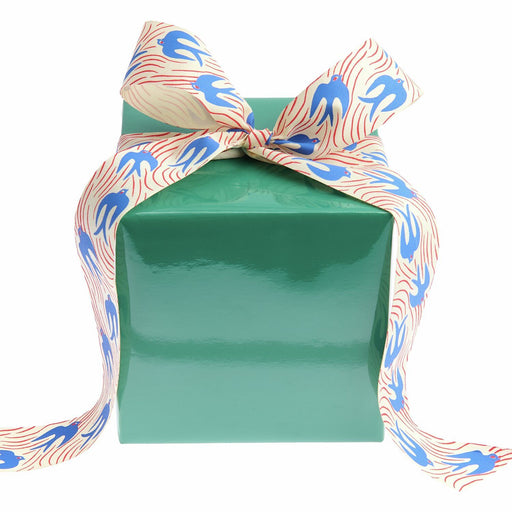 Rico Design Geschenkpapier Lack - Dunkelgrün