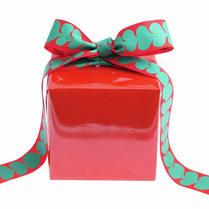 Rico Design Geschenkpapier Lack - Rot