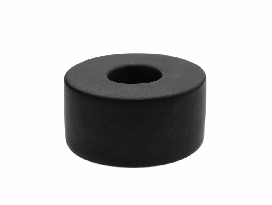 Rico Design Keramikkerzenhalter groß - Schwarz