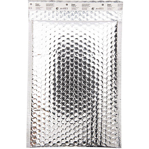 Rico Design Luftpolstertasche - Silber - B5