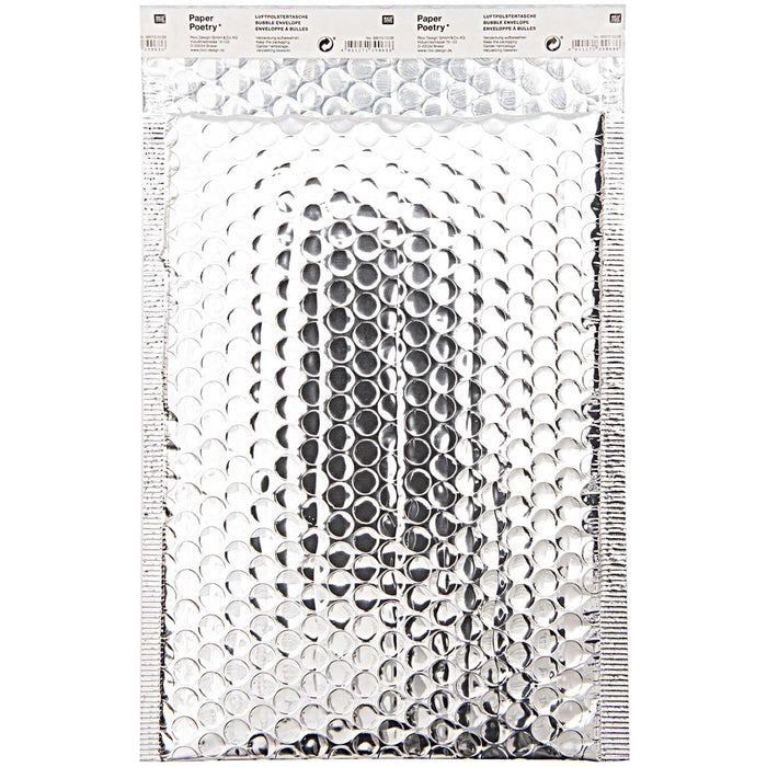 Rico Design Luftpolstertasche - Silber - C4