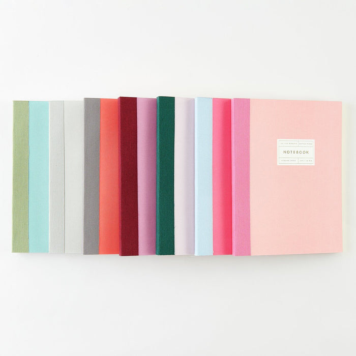 Rico Design Notizbuch S - Koralle mit Goldrand