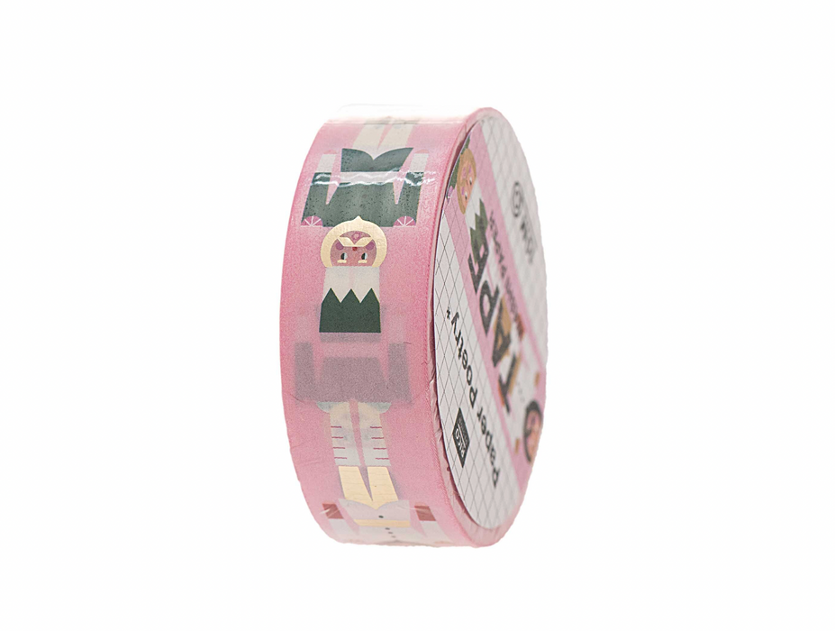 Rico Design Paper Poetry Tape - Nussknacker - Pink