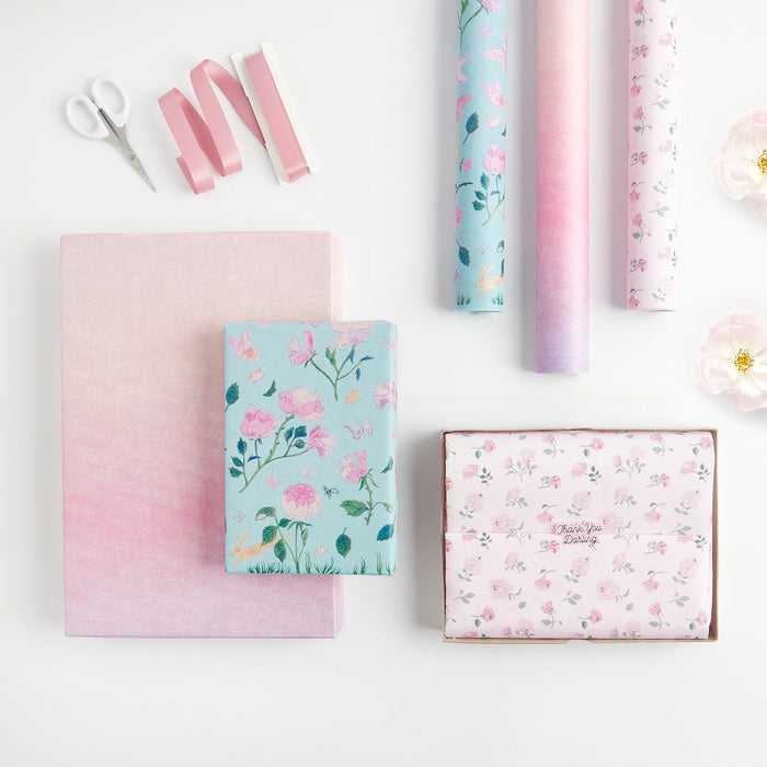 Rico Design Seidenpapier - Farbverlauf Rosa