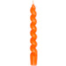 Rico Design Spiralkerze - Neon Orange