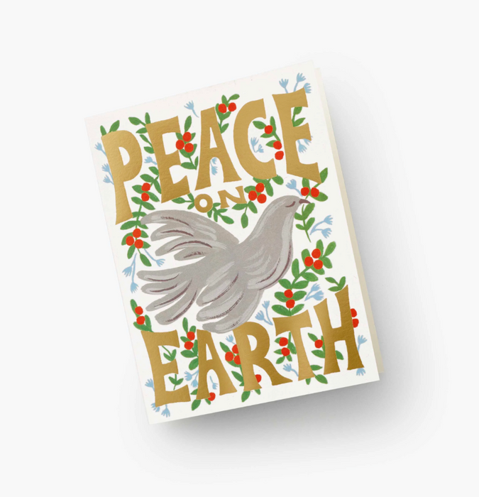 Grußkarte Weihnachten - "Peace Dove" Holiday Card