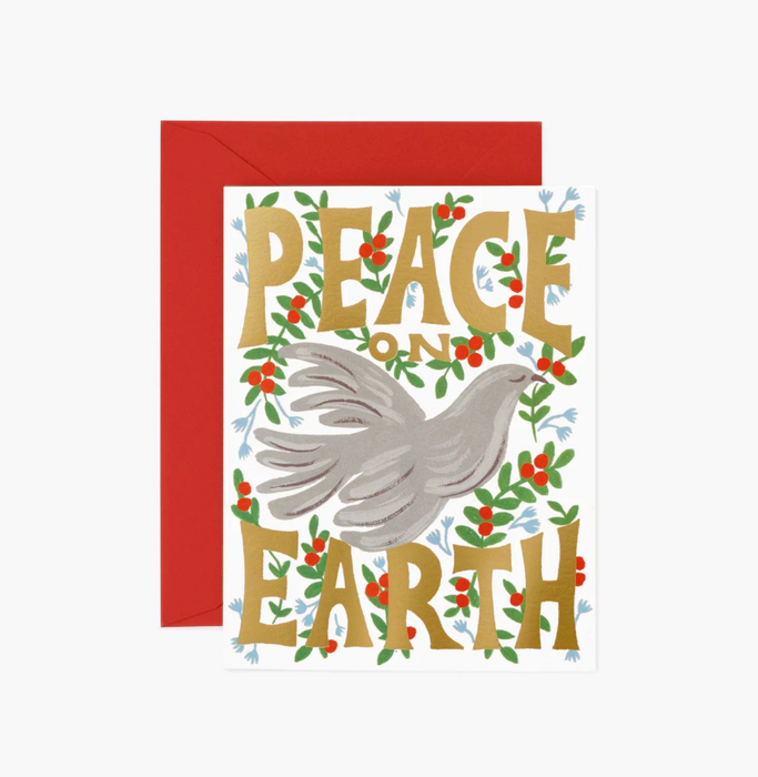 Grußkarte Weihnachten - "Peace Dove" Holiday Card