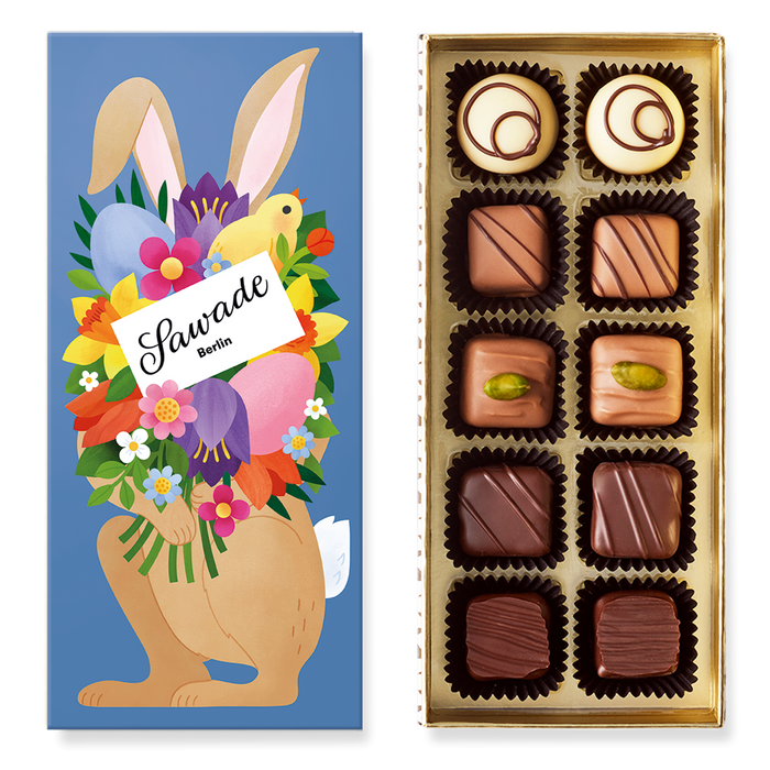 Pralinenschachtel "Osterhase" 115g