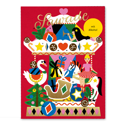 Sawade Adventskalender Karussell - Gemischt - 320 g