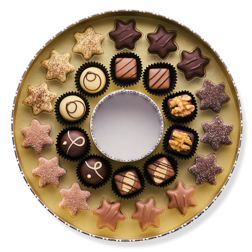 Sawade Große Geschenkschachtel Adventskranz - 305 g