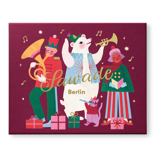 Sawade Große Pralinenschachtel Musikanten - Alkoholfrei - 230 g
