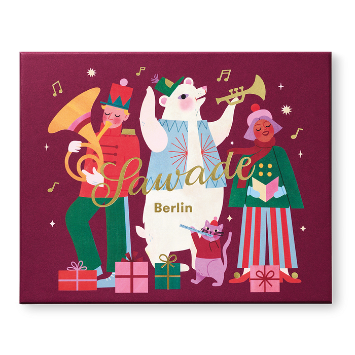 Sawade Große Pralinenschachtel Musikanten - Alkoholfrei - 230 g