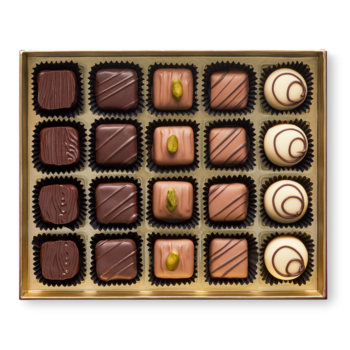 Sawade Große Pralinenschachtel Musikanten - Alkoholfrei - 230 g