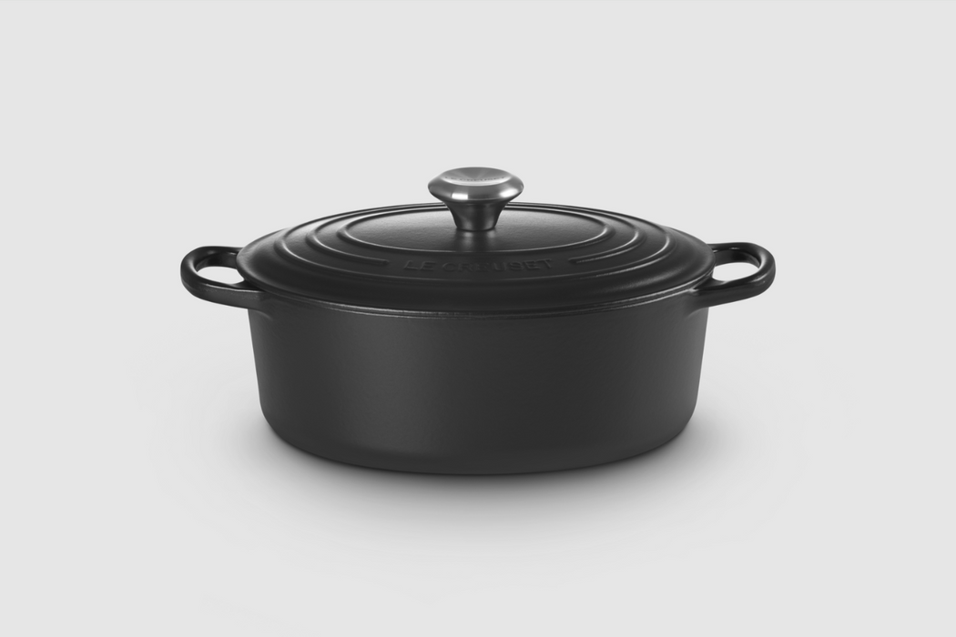 Ovaler Bräter aus Gusseisen - 33 cm