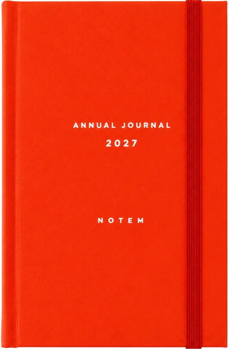 Alva Annual Journal 2027 A6 - ORANGE