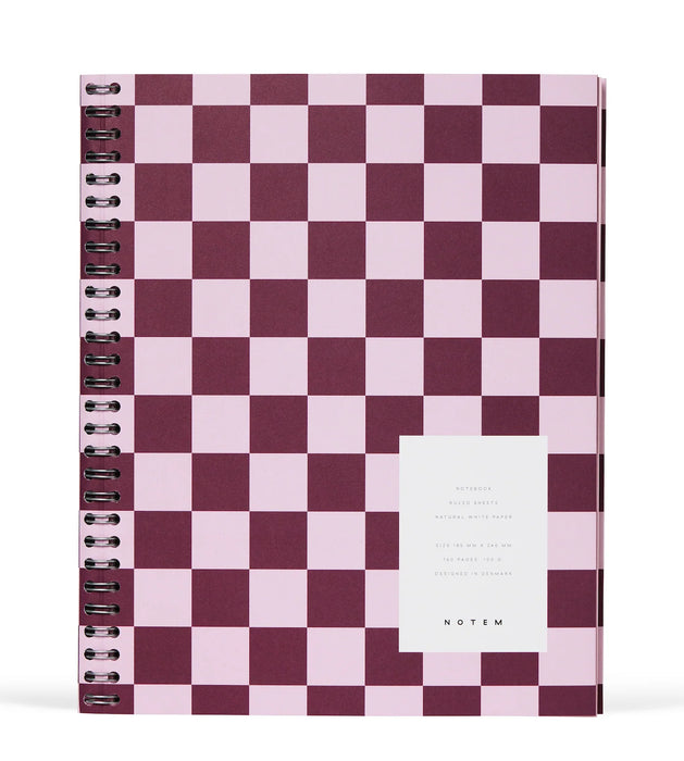 Wirebound Spiral Notebook "NELA" - Large - Notizbuch