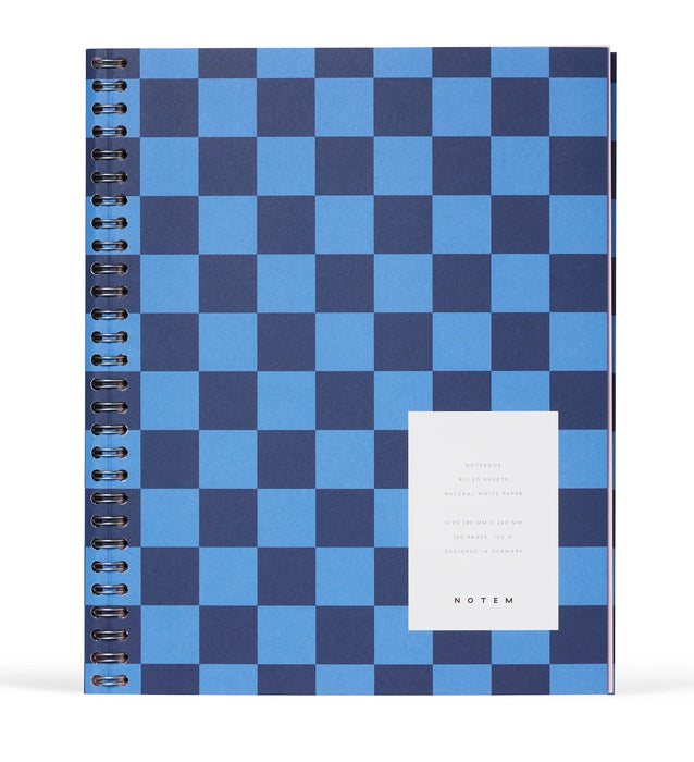 Wirebound Spiral Notebook "NELA" - Large - Notizbuch