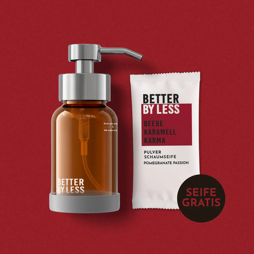 Better By Less Schaumseife Starterset / Handseife - Pomegranate Passion