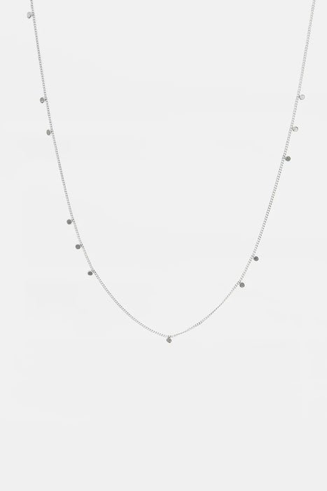 Tiny Dots Halskette - Silber - 45 cm