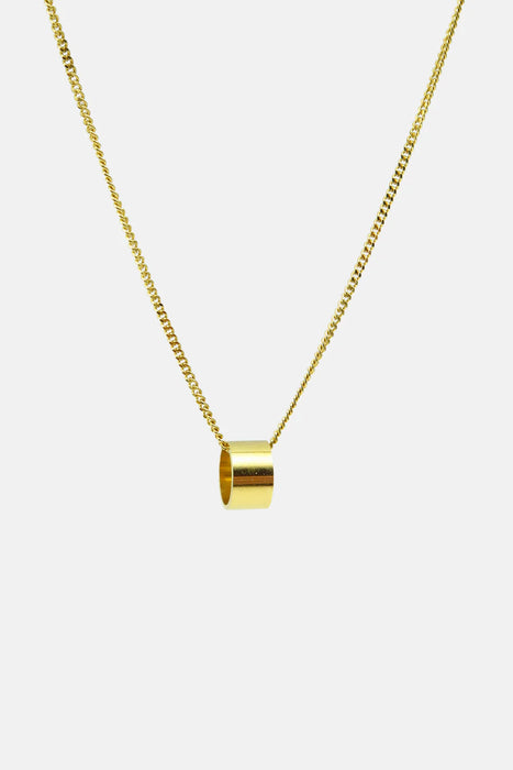 Tube Halskette - Gold - 45 cm