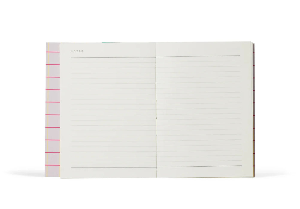 UMA Flat Lay Notebook - Small - Lavendel Karo