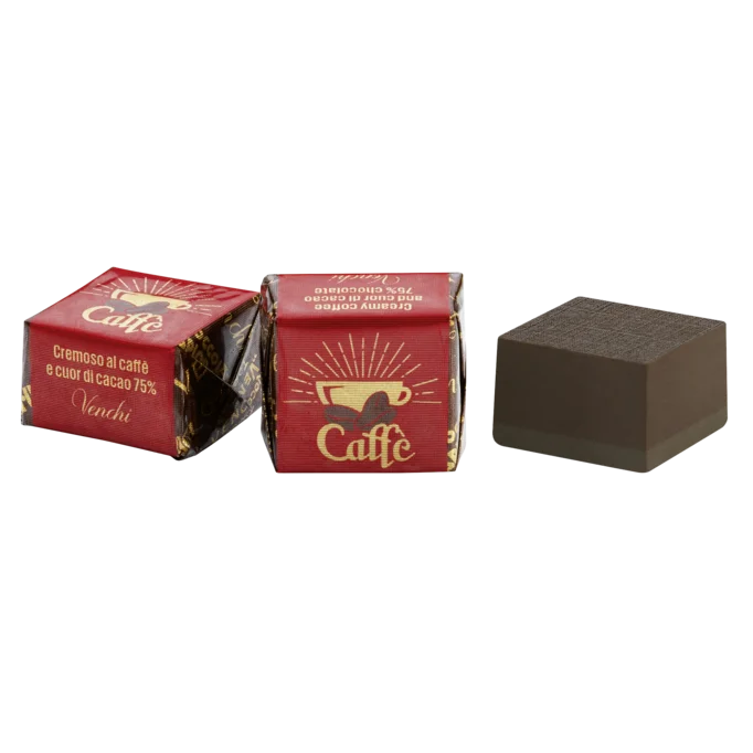 Venchi Cubotto Espresso Coffee Schichtpraline