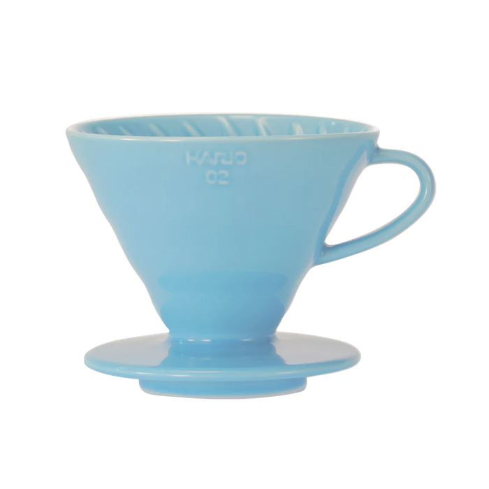 Hario Kaffeefilter V60 - Hario 02 - Ceramic Colour Drippers - 1-4 Tassen - Blue