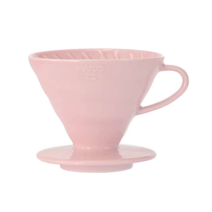 Hario Kaffeefilter V60 - Hario 02 - Ceramic Colour Drippers - 1-4 Tassen - Pi nk