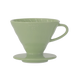Hario Kaffeefilter V60 - Hario 02 - Ceramic Colour Drippers - 1-4 Tassen - Smokey Green