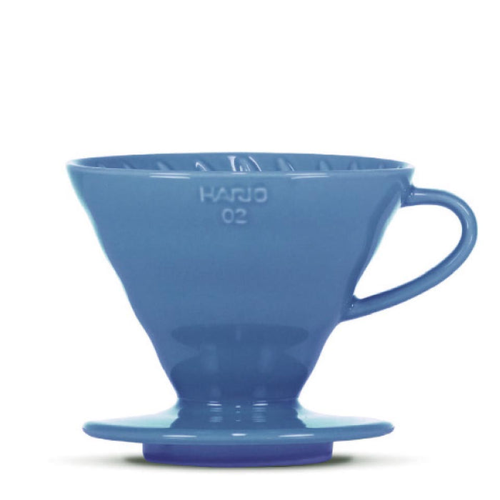 Hario Kaffeefilter V60 - Hario 02 - Ceramic Colour Drippers - 1-4 Tassen - Turquoise Blue