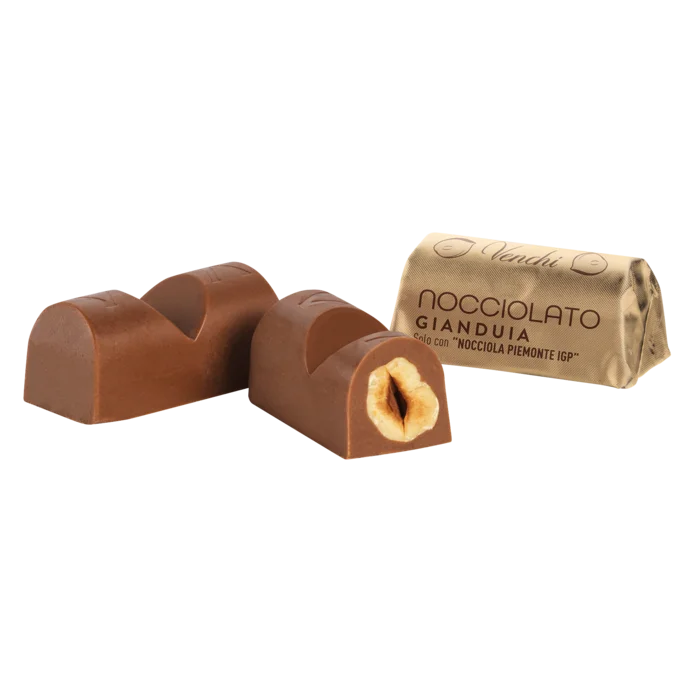 Viani Gianduiaschokolade mit ganzer Haselnuss