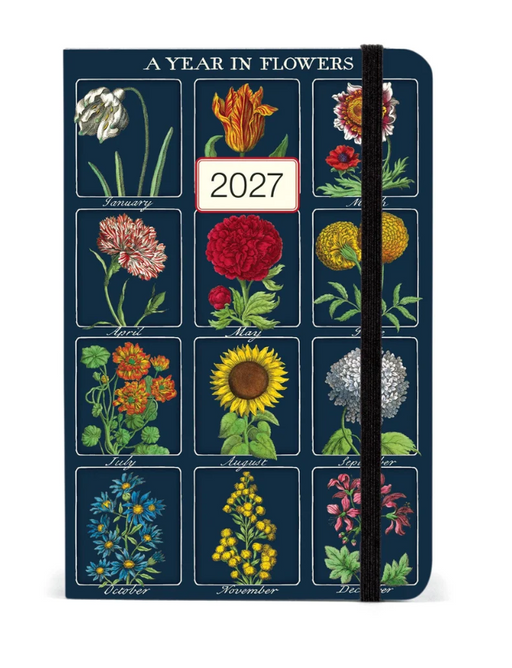 Cavallini Weekly Planner - 2027 -  A Year In Flowers
