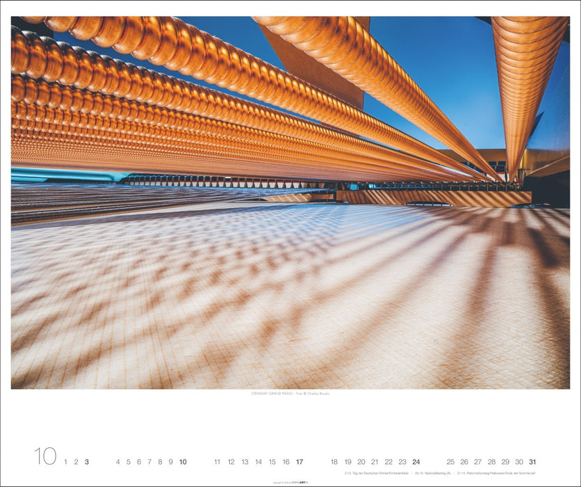 Weingarten Architecture in Music Kalender - 2027