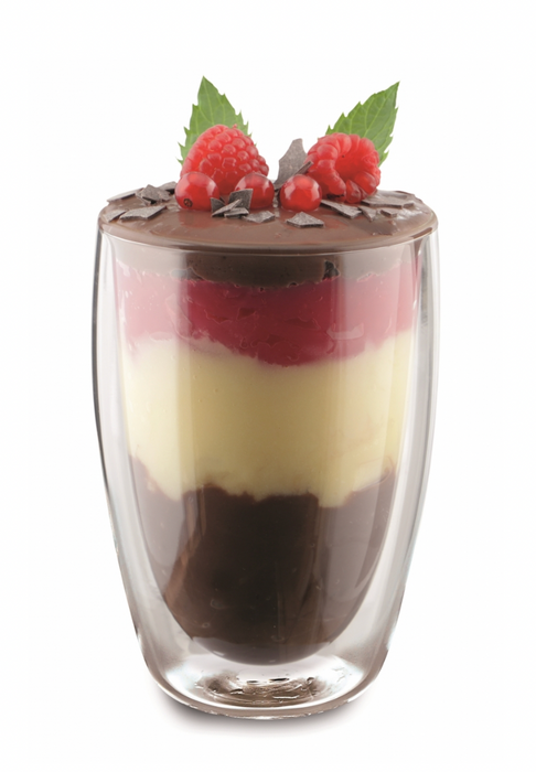 Weis Glas doppelwandig