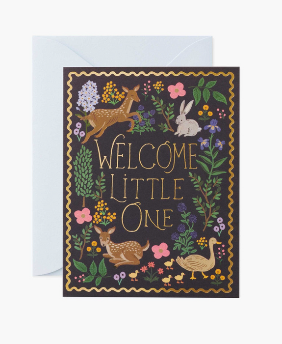 Grußkarte - Woodland Welcome