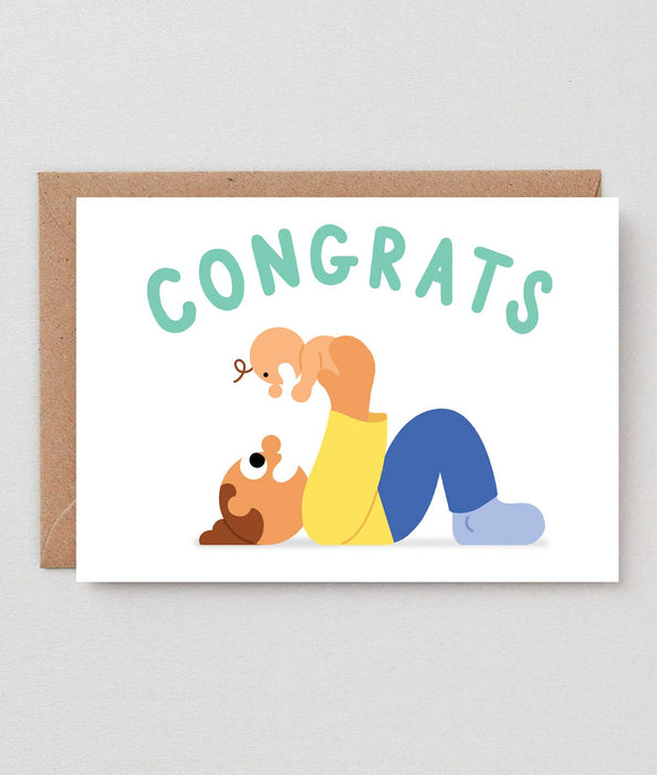 Glückwunschkarte „Congrats Baby“