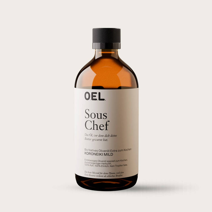 Sous Chef 500 ml - Bio Natives Olivenöl Extra mild- zum Koch